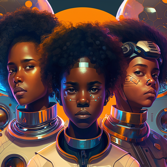 Digital Art - Afrofuturistic Series